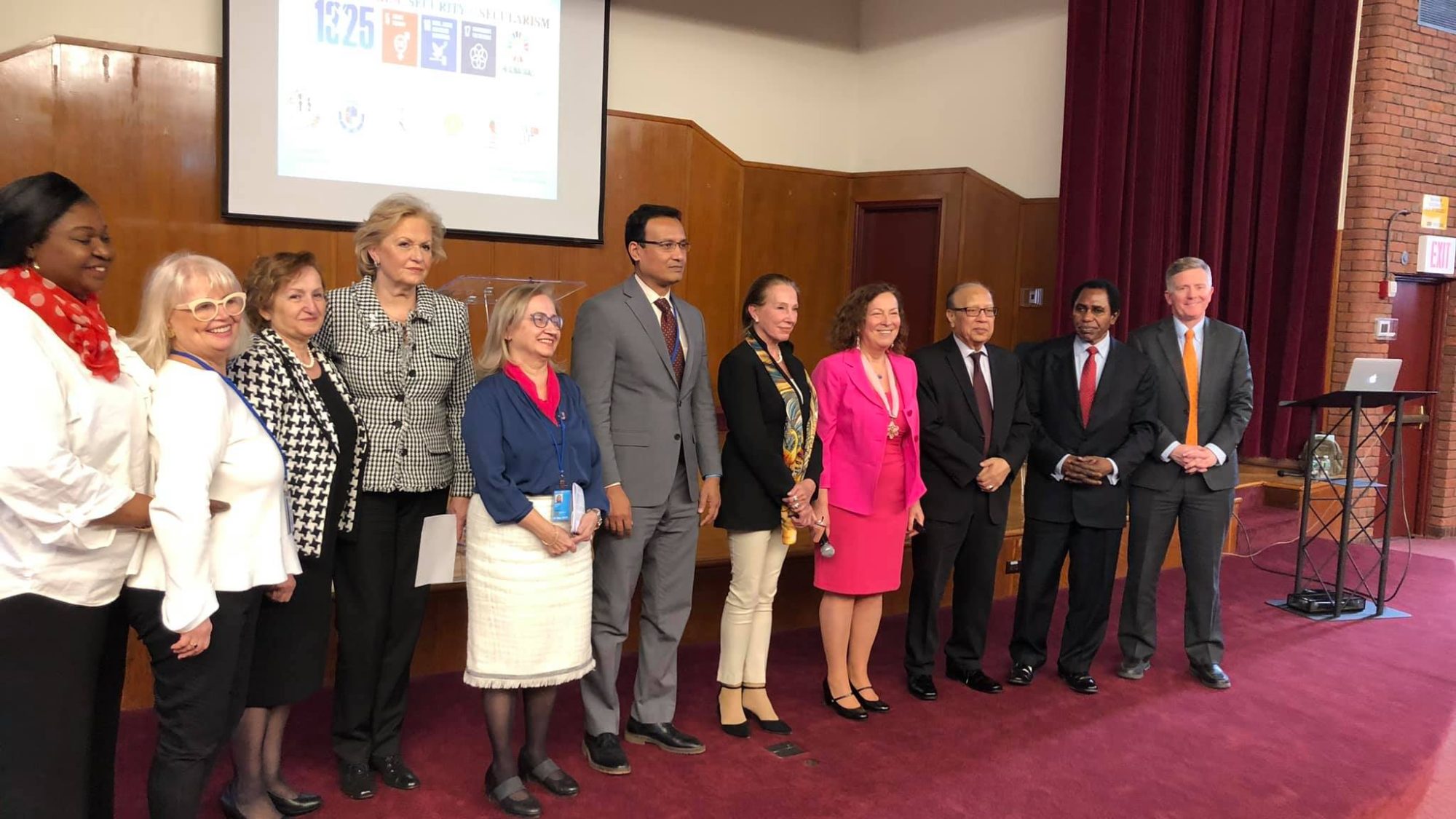 “Women, Peace, Security & Secularism” Program at United Nations