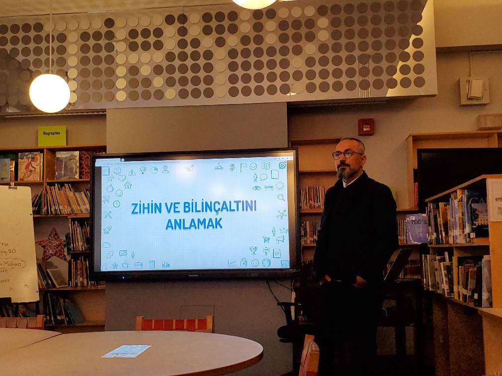 Amerika Türk Kadınlar Birliği Davetlisi Doğal İşleme Tekniği Uzmanı Sayın Bekir Kubat’ın NLP Teknikleri ile ilgili Sunumu