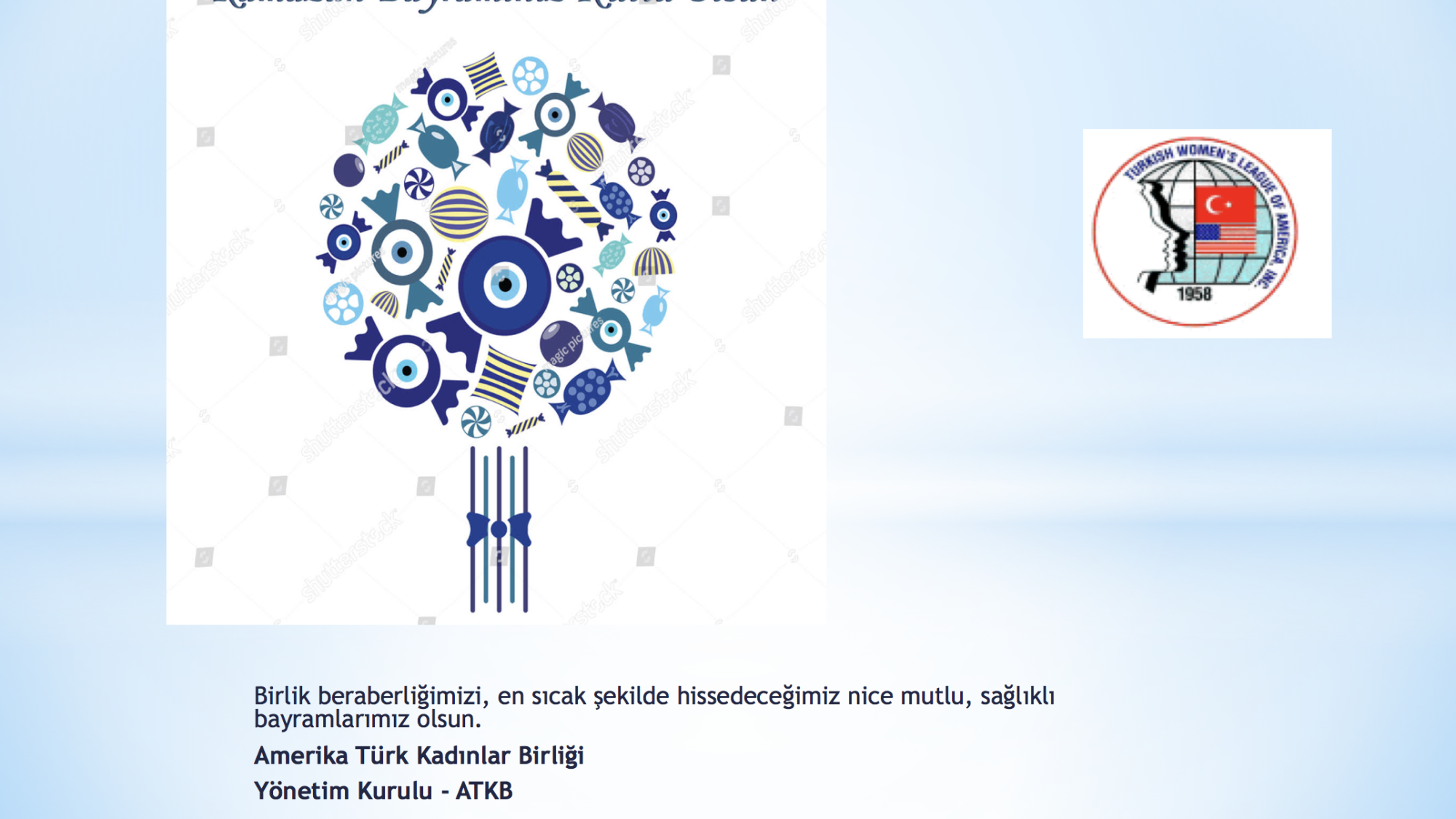 Ramazan Bayramımız kutlu olsun!