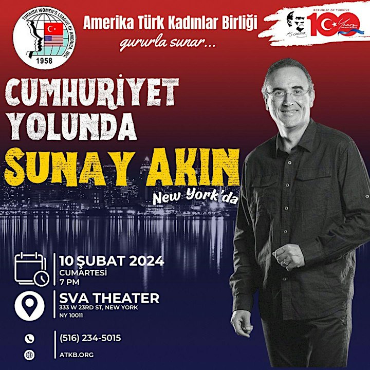 CUMHURIYET YOLUNDA – SUNAY AKIN Feb 10, 2024