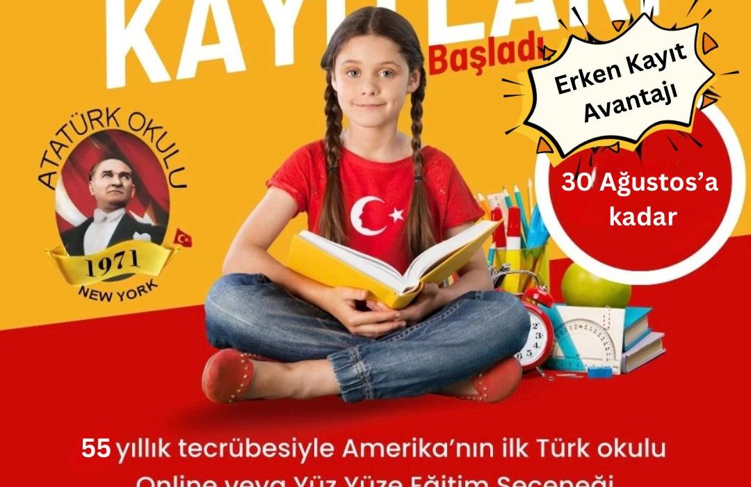 Atatürk Okulu 2025-2026 Eğitim – Oğretim Yılı Kayıtları Başladı!